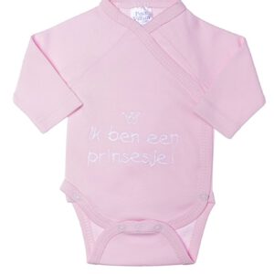 Romper - Ik ben een prinsesje - Roze - Maat 68