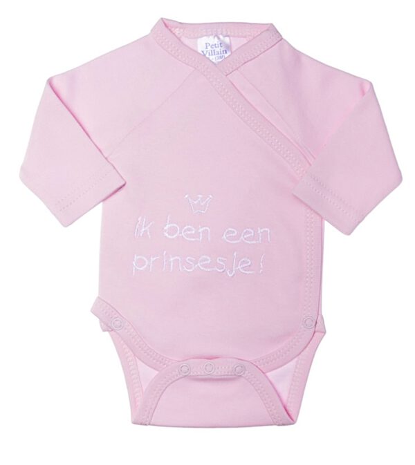 Romper - Ik ben een prinsesje - Roze - Maat 68