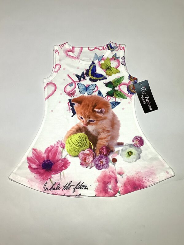 Jurkje met poes - Set van 2 - Maat 92/98