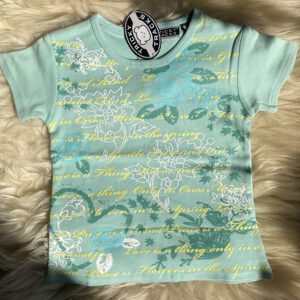 Tricky Tracks shirt - mintgroen