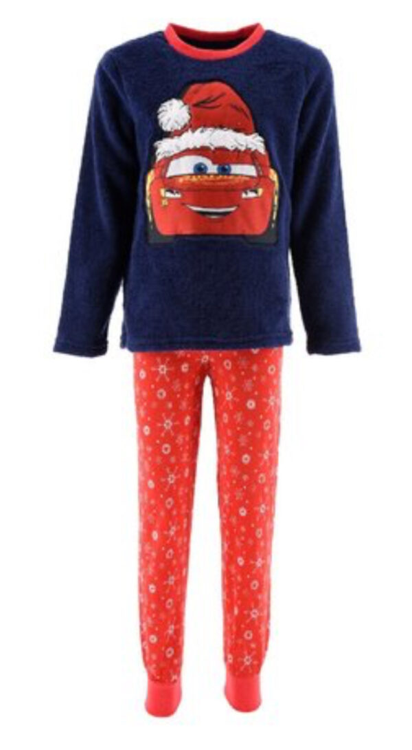Disney Cars Pyjama - Kerst - Fleece/Katoen