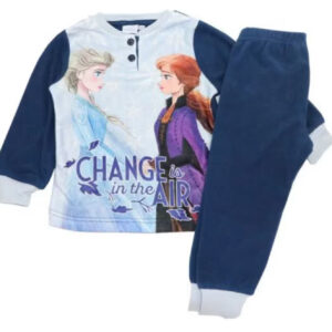 Frozen Fleece Pyjama - Change is in the air - Navy
