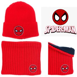 Spiderman Set - Muts + Col - Rood