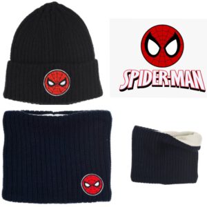 Spiderman Set - Muts + Col - Navy