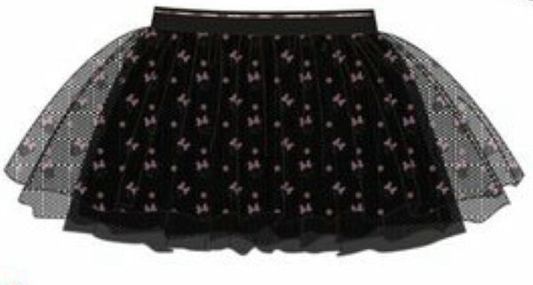 IMG_8462 Minnie Mouse Rok met Tule - Zwart