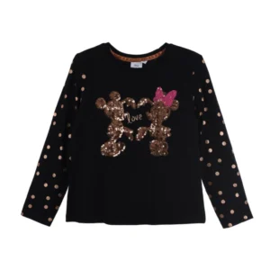 Disney Minnie Mouse Shirt Zwart