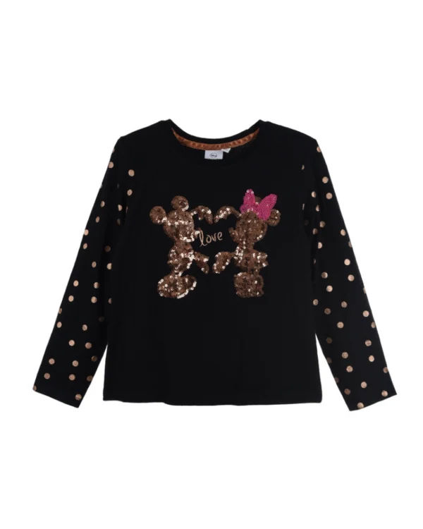 Disney Minnie Mouse Shirt Zwart