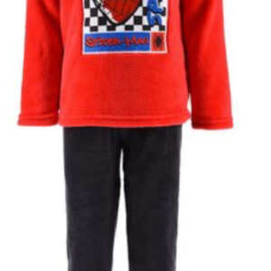 IMG_8657 Spiderman Pyjama - Fleece - Rood/Zwart