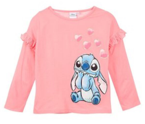 IMG_8672 Stitch Shirt - Lange Mouw - Roze