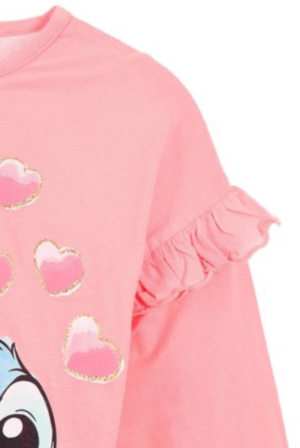 IMG_8673 Stitch Shirt - Lange Mouw - Roze