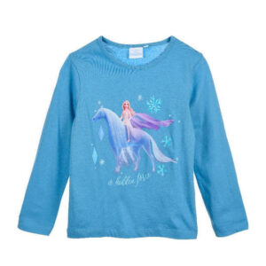 Frozen Shirt - Elsa en de Nokk - Blauw