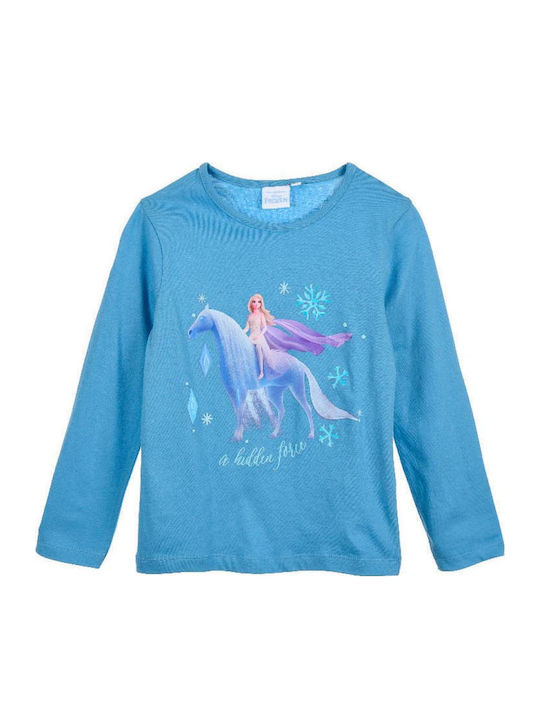 Frozen Shirt - Elsa en de Nokk - Blauw