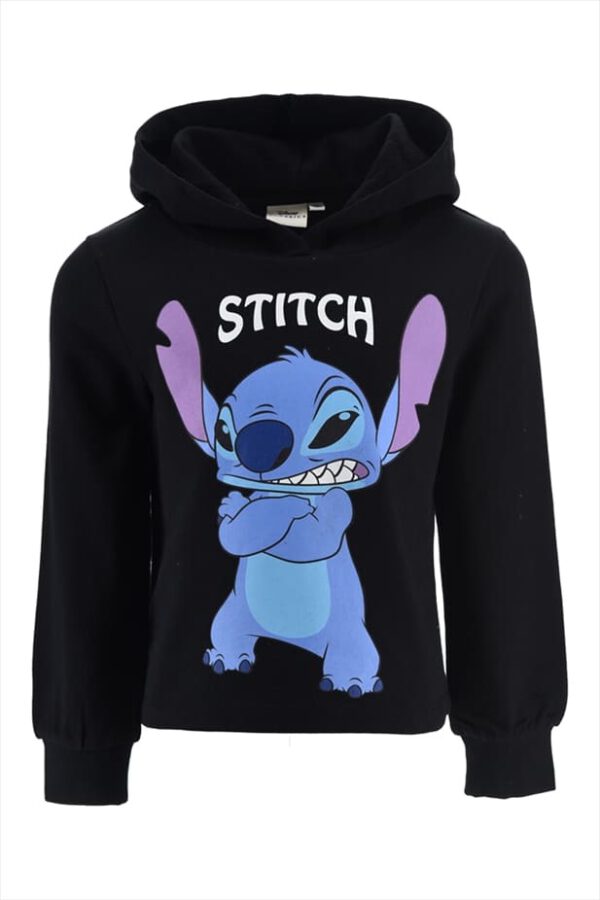 Stitch Hoodie/Sweater - Zwart
