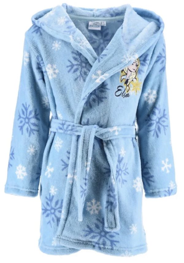 Disney Frozen Badjas - Coral Fleece - Blauw