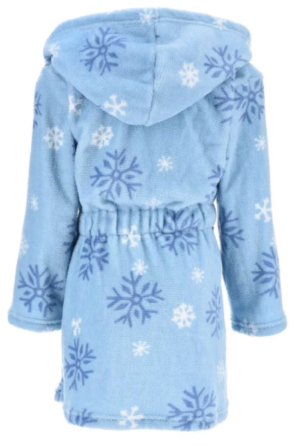 Disney Frozen Badjas - Coral Fleece - Blauw