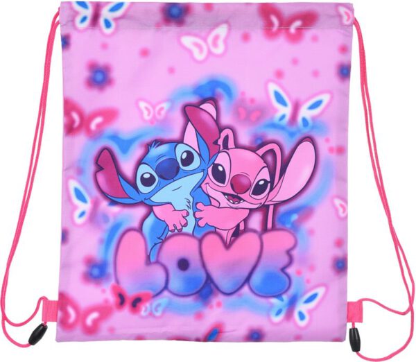 Stitch en Angel Zwemtas / Gymtas