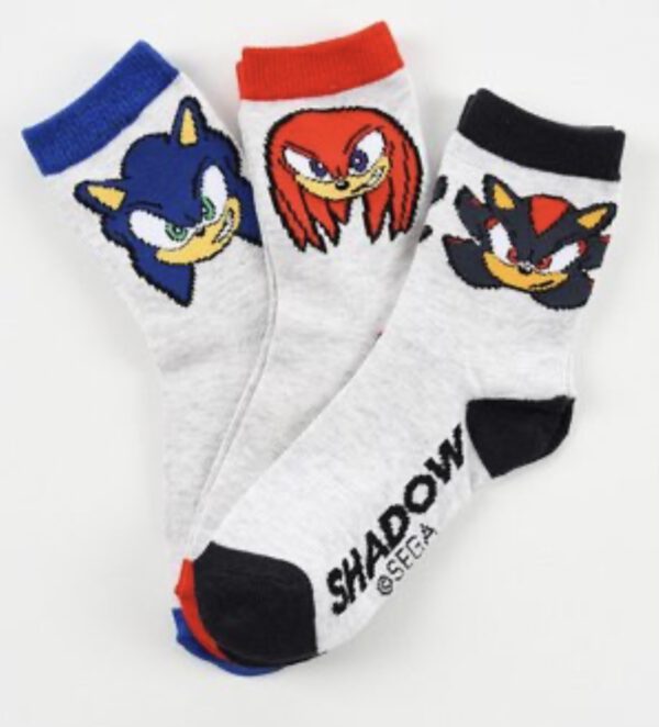 Sonic the Hedgehog Sokken - Set van 6 Paar