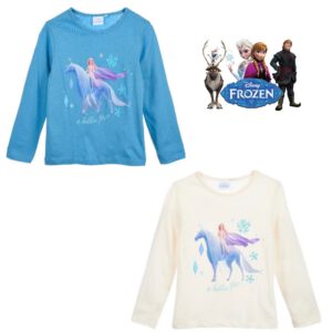 Frozen Shirt - Elsa en de Nokk - Blauw