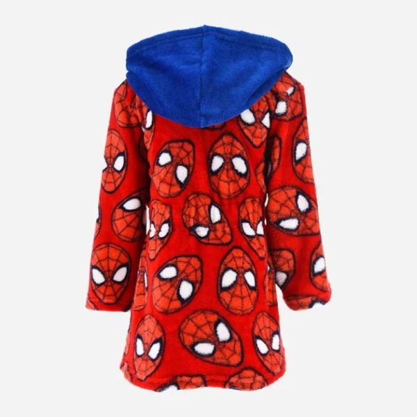 IMG_8765 Spiderman Badjas - Coral Fleece