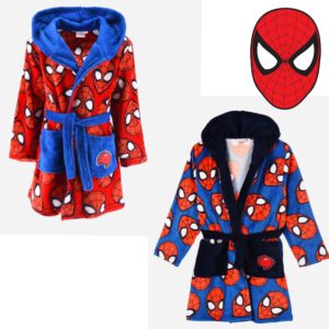 IMG_8827 Spiderman Badjas - Coral Fleece