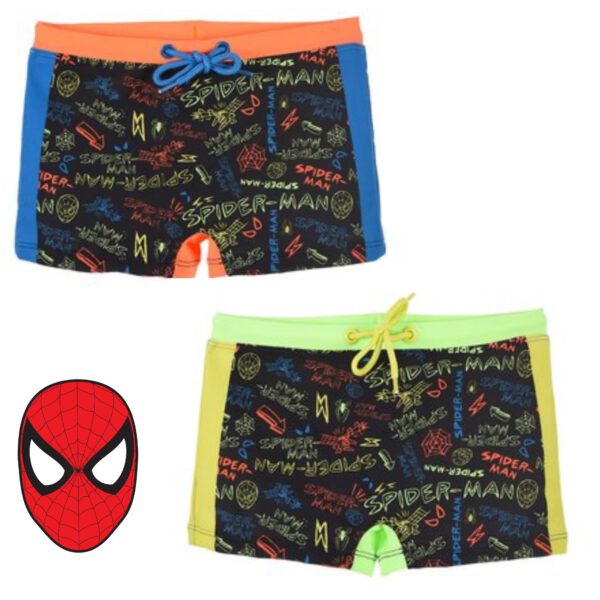 IMG_8828 Spiderman Zwemboxer - Neon