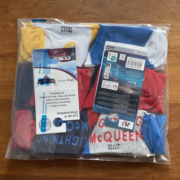 Disney Cars Sokken - Set van 6 Paar