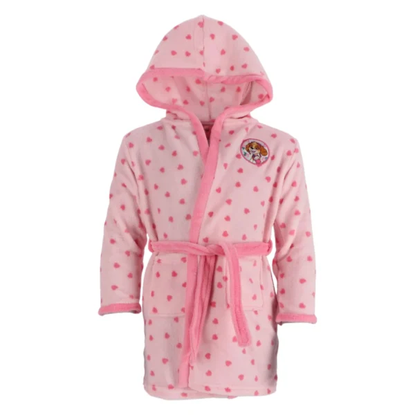 Paw Patrol Badjas - Coral Fleece - Roze