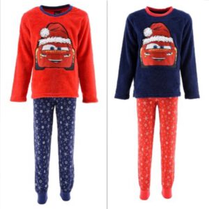 IMG_8536 Disney Cars Kerst Pyjama Fleece/Katoen