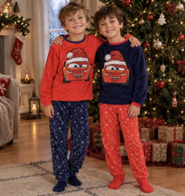 Disney Cars Kerst Pyjama Fleece/Katoen